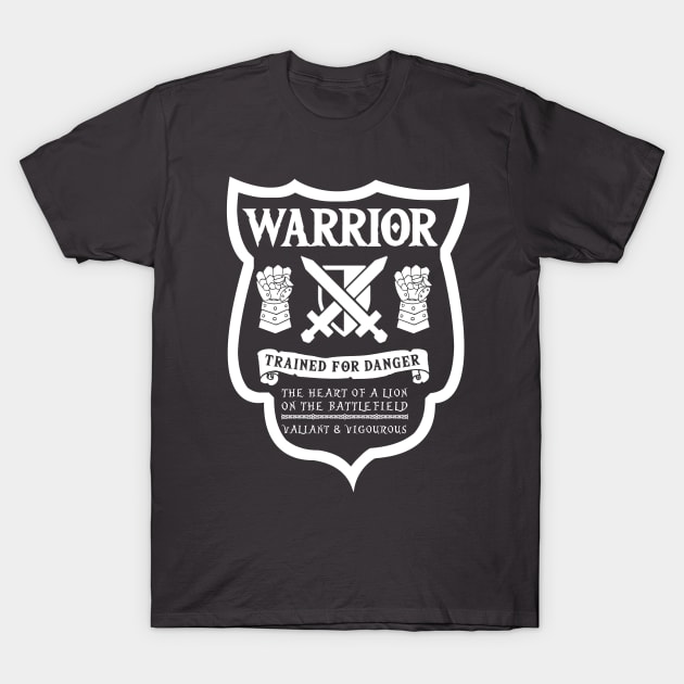 Warrior T-Shirt by yukiotanaka